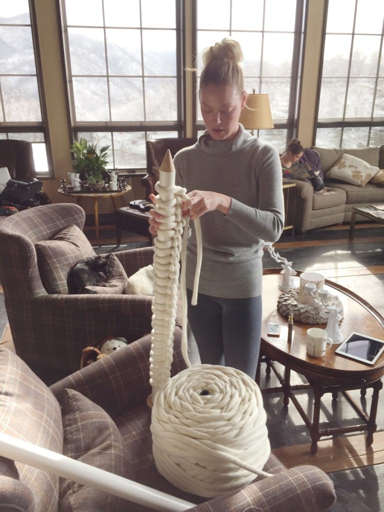 Giant Knitting Project