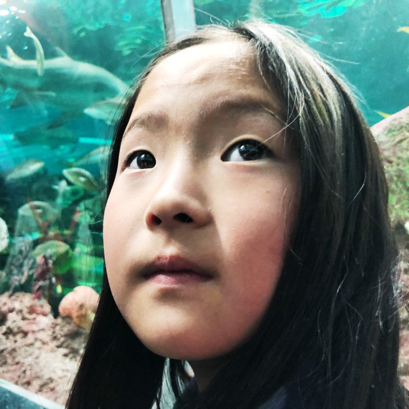 Naleigh at Ripley’s Aquarium of Canada