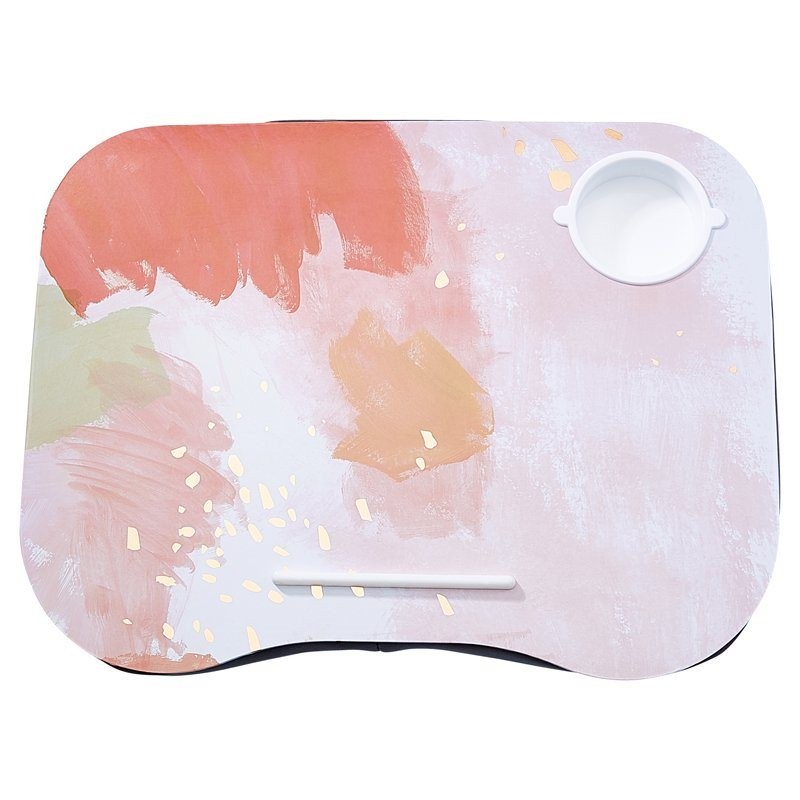 Lap Desk: Bloom Baby Pink Painterly